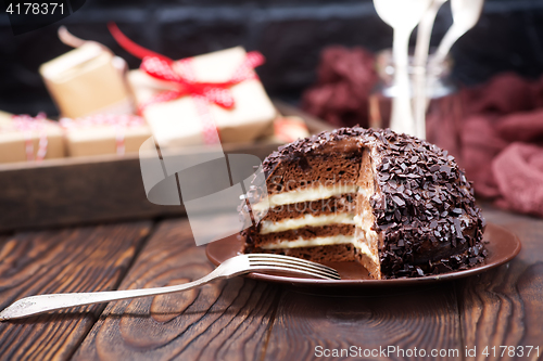 Image of chocolate cake