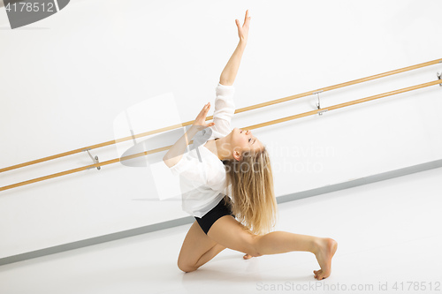 Image of female dancer in action