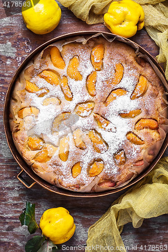 Image of Pie with quinces