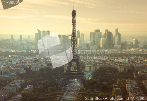 Image of Aerial view of Paris