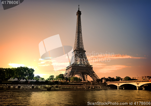 Image of Summer evening in Paris