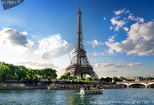 Image of Parisian summer landscape