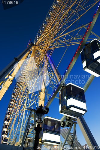 Image of Cabins of Ferris Wheel