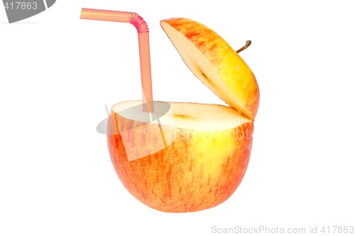 Image of Abstract apple drink