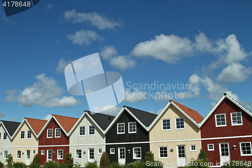 Image of Houses in a village in Denmark