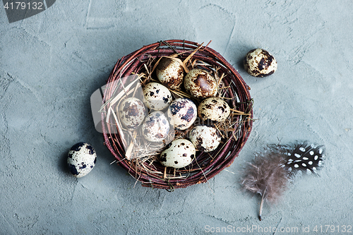 Image of quail eggs