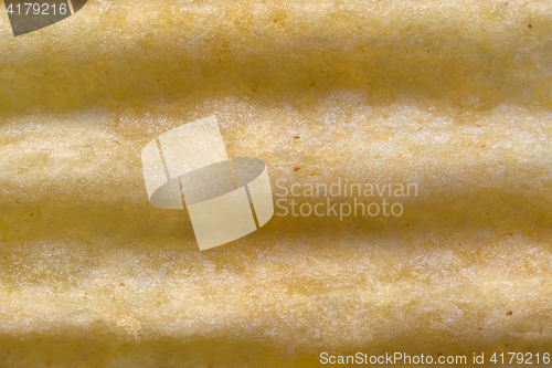 Image of Texture of corrugated potato chips