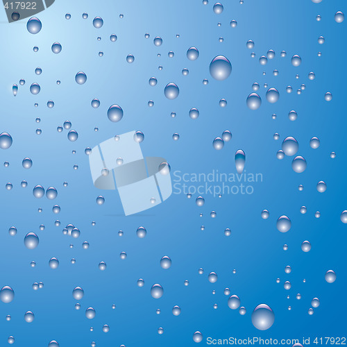 Image of pale blue bubble