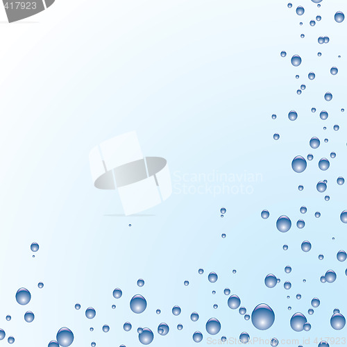 Image of subtle blue bubble