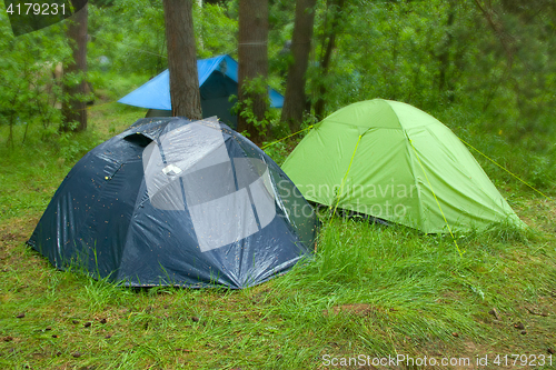 Image of camping outdoor