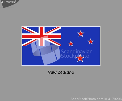 Image of flag of new zealand