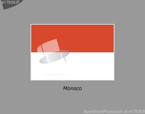 Image of flag of monaco
