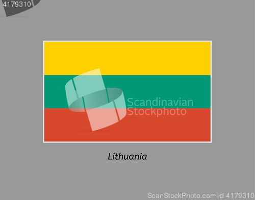 Image of flag of lithuania