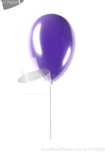 Image of party violet balloon