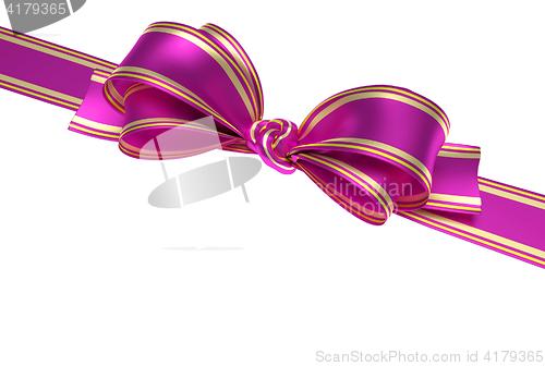 Image of pink ribbon and bow