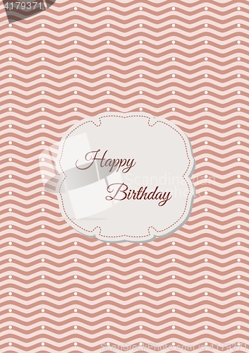 Image of Decorative birthday label
