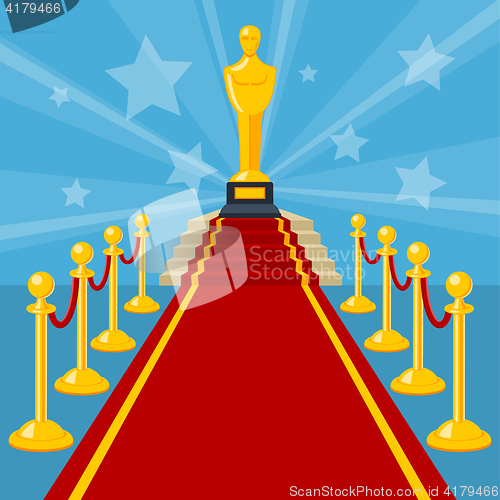 Image of red carpet award