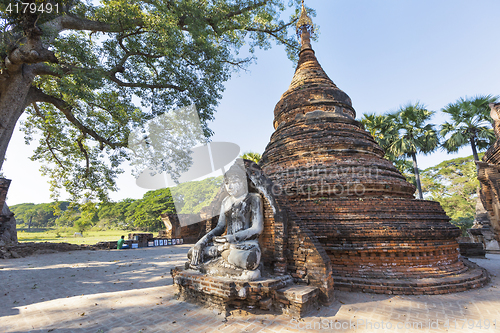 Image of Buddha in sagaing , Mandalay