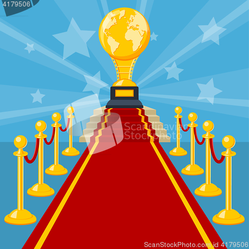 Image of red carpet award