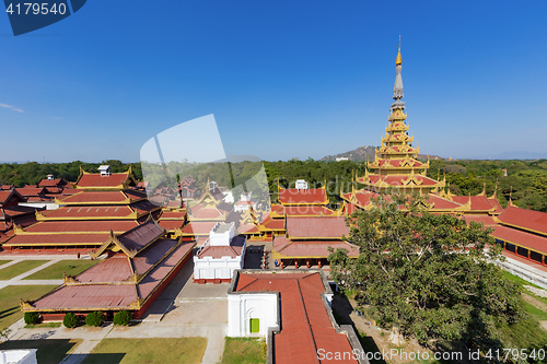 Image of Mandalay Palace Aerial View