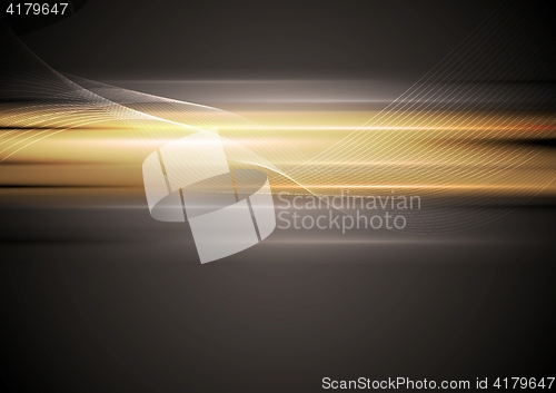 Image of Abstract bright glowing background