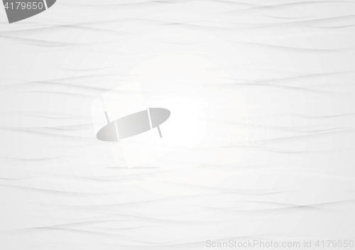 Image of Abstract wavy light grey texture background