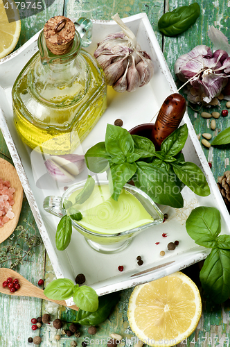 Image of Fresh Pesto Sauce