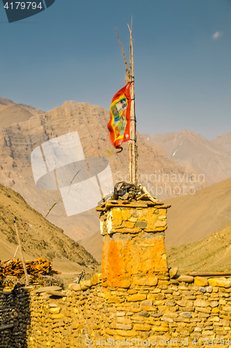 Image of Flag in Dolpo