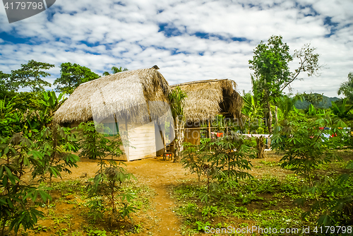 Image of Wooden houses in Bolivia