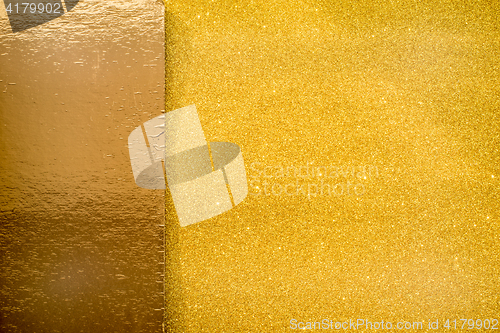 Image of Gold Glitter Sparkle Background