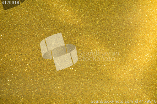 Image of Gold Glitter Sparkle Background