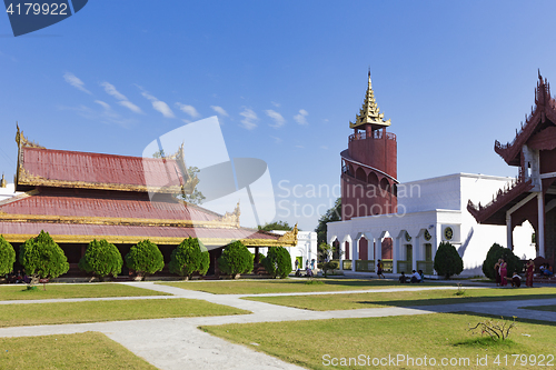 Image of Mandalay Palace.Myanmar