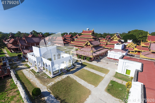 Image of Mandalay Palace Aerial View