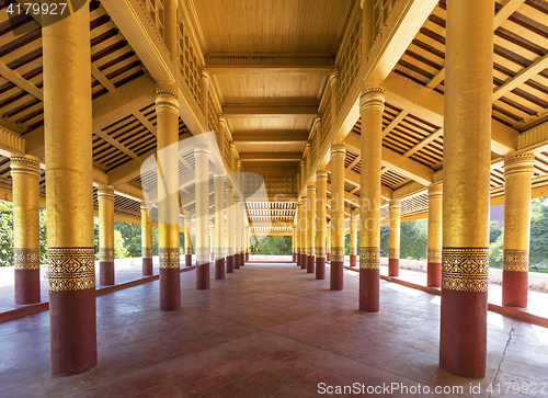 Image of Corridor in Mandalay Palace 