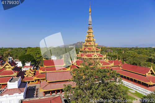 Image of Mandalay Palace Aerial View