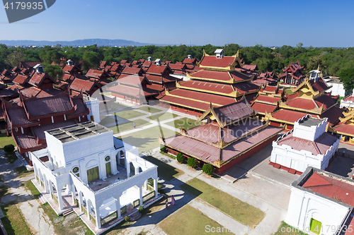 Image of Mandalay Palace Aerial View