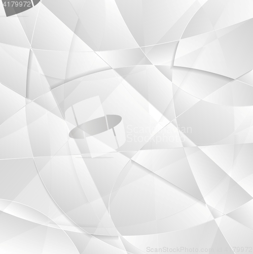 Image of Abstract grey low poly background