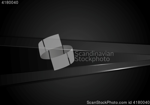 Image of Abstract black stripes corporate background