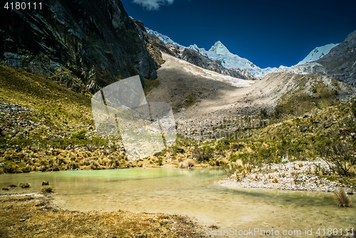 Image of Countryside around Alpamayo