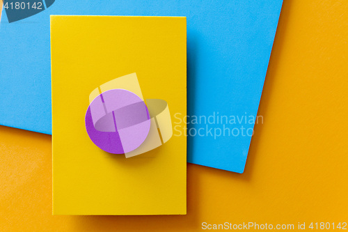 Image of Material design colorful background