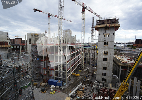 Image of view of the construction site