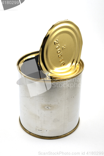 Image of empty tin can