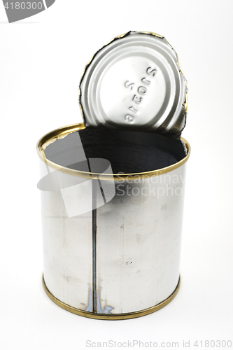 Image of empty tin can