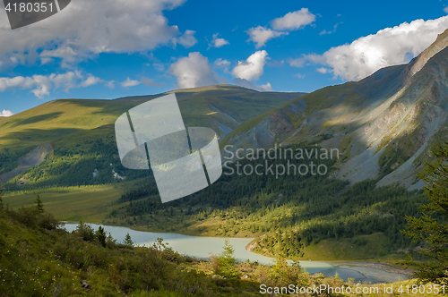 Image of Akkem Valley. Altai. Russia