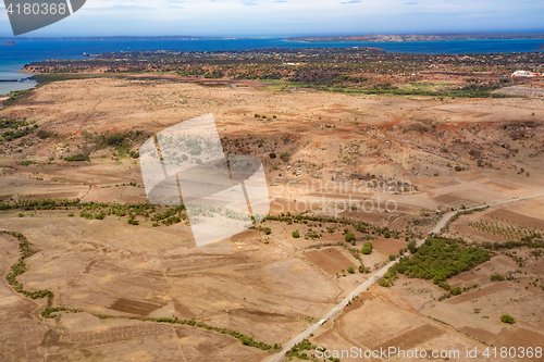 Image of view of the earth landscape, Madagascar coast