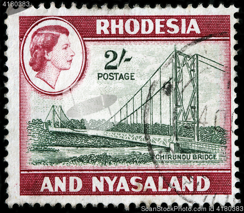 Image of Chirundu bridge stamp