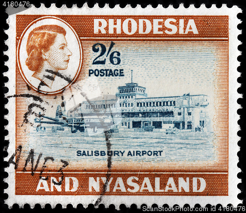 Image of Salisbury Airport Stamp