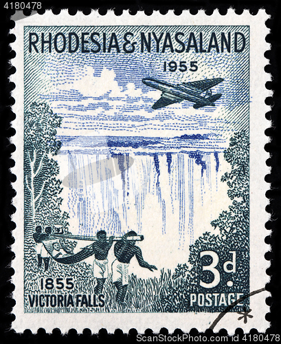 Image of Victoria falls stamp