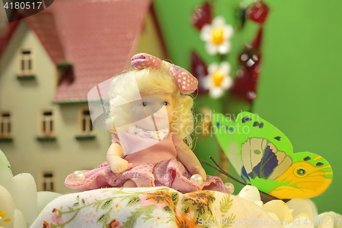 Image of tiny Princess in Puppet town