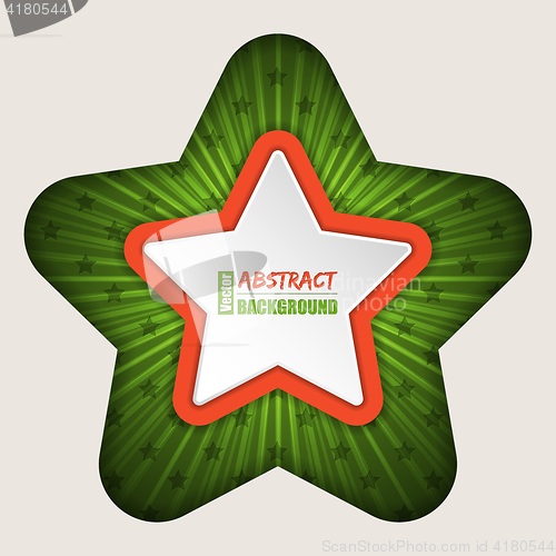 Image of Abstract star brochure background